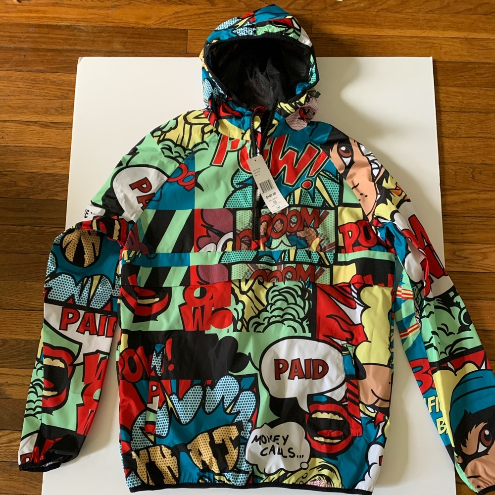 NWT Reason “Money Calls” Anorak